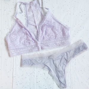 NWOT! Victoria Secret Bralette & Thong